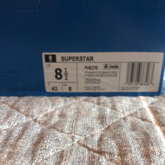 Brand New Adidas Superstar Vs Top Ten Size 8.5 - Picture 4 of 5